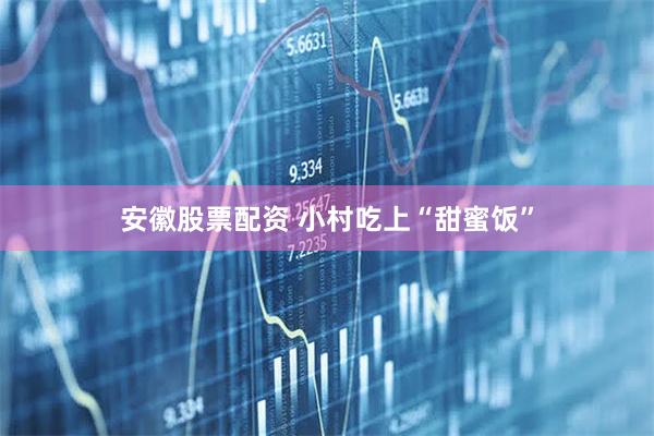 安徽股票配资 小村吃上“甜蜜饭”